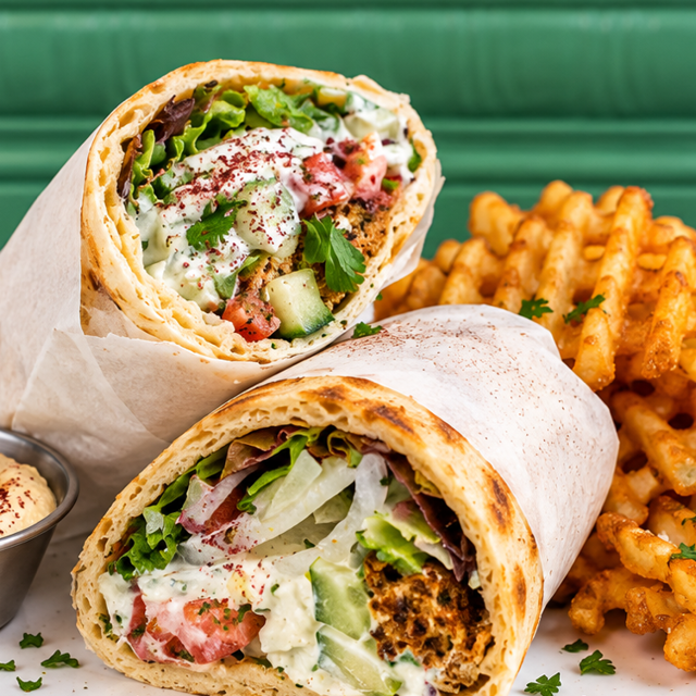 Falafel Express roll.