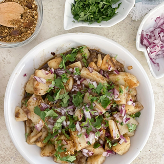 Aloo Chaat Side Tray