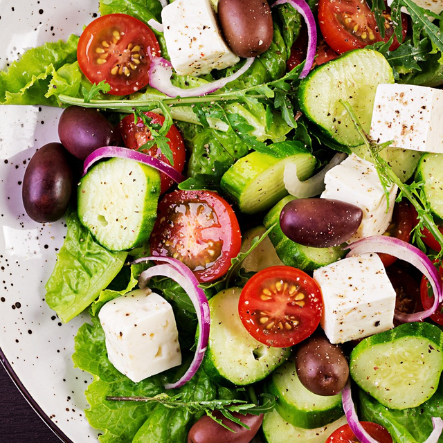 Small Side Greek salad.