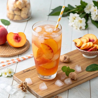 Peach & Ginger Chai 32 oz