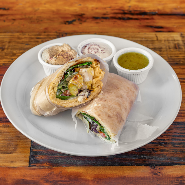 Chicken Shawarma Wrap.