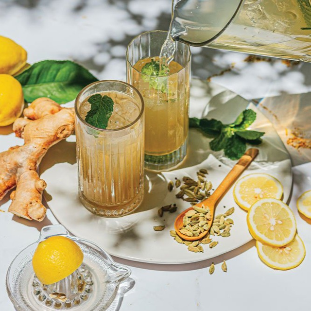 Cardamom and Ginger Lemonade 12oz.