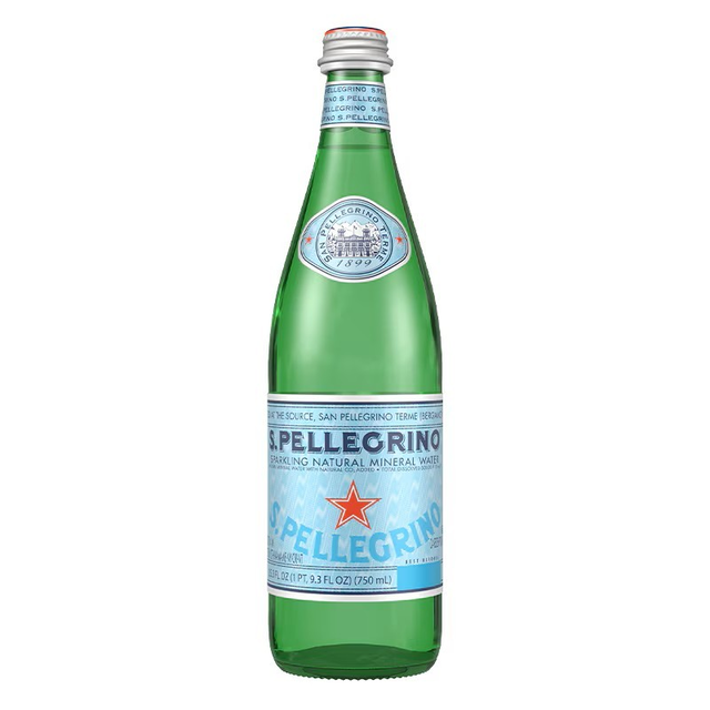 Sanpellegrino Sparkling Water.